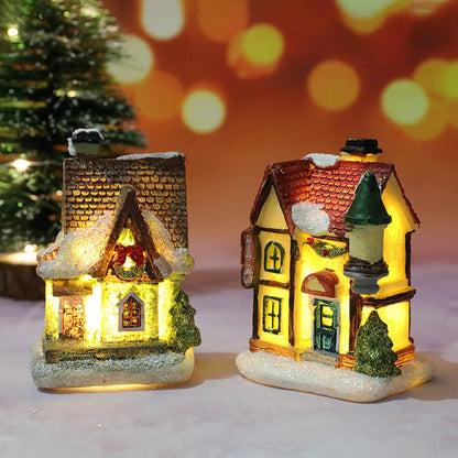 **Christmas LED Light House** – **Charming Illumination for Holiday Cheer** 4