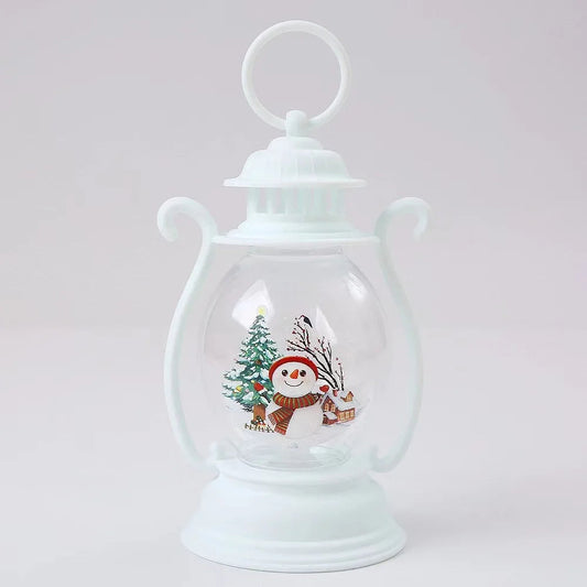 **Christmas Lantern With Handle** – Warm Glow for Festive Gatherings 0