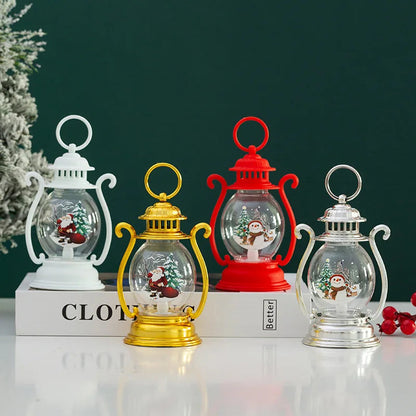**Christmas Lantern With Handle** – Warm Glow for Festive Gatherings 3