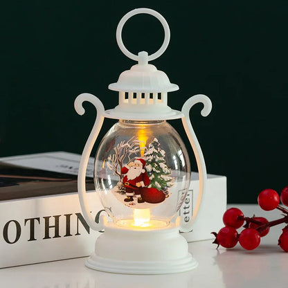 **Christmas Lantern With Handle** – Warm Glow for Festive Gatherings 6