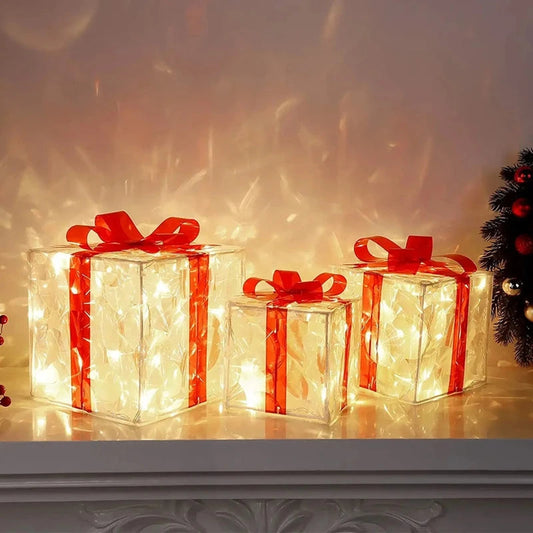 Christmas Lights Gift Box – Enchanting Glow for Outdoor Cheer 1