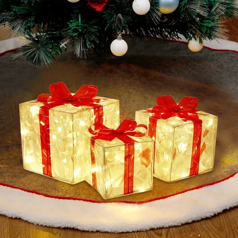 Christmas Lights Gift Box – Enchanting Glow for Outdoor Cheer 3