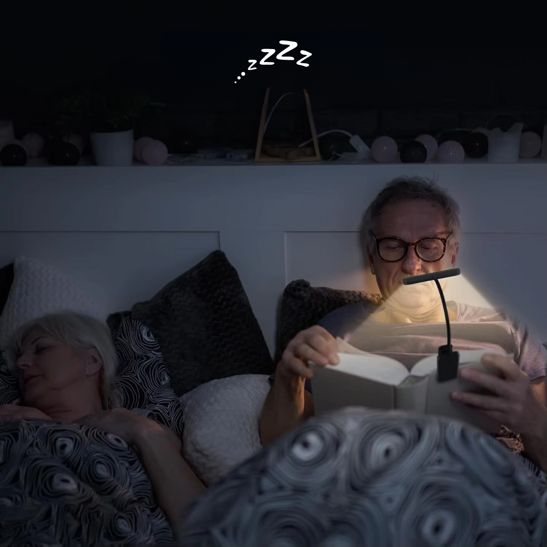 ClipGlow LED Reading Lamp – Ideal Bedside Light for Avid Readers 2