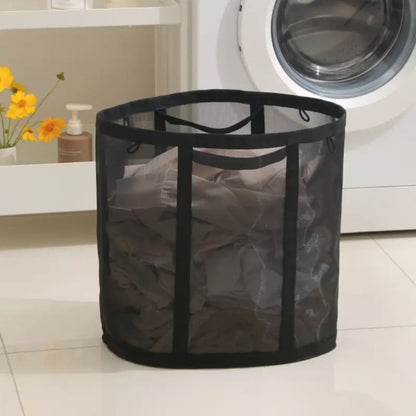Collapsible Mesh Laundry Hamper – Efficient Airflow for Tidy Spaces 2