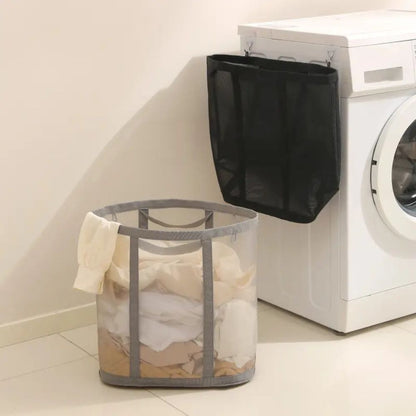 Collapsible Mesh Laundry Hamper – Efficient Airflow for Tidy Spaces 4