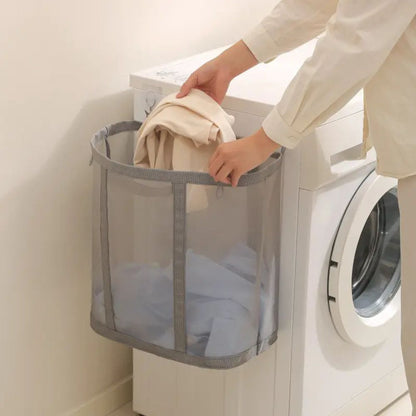 Collapsible Mesh Laundry Hamper – Efficient Airflow for Tidy Spaces 6