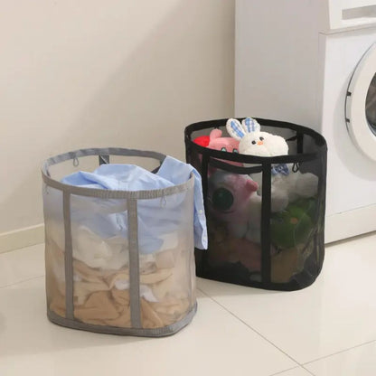 Collapsible Mesh Laundry Hamper – Efficient Airflow for Tidy Spaces 7