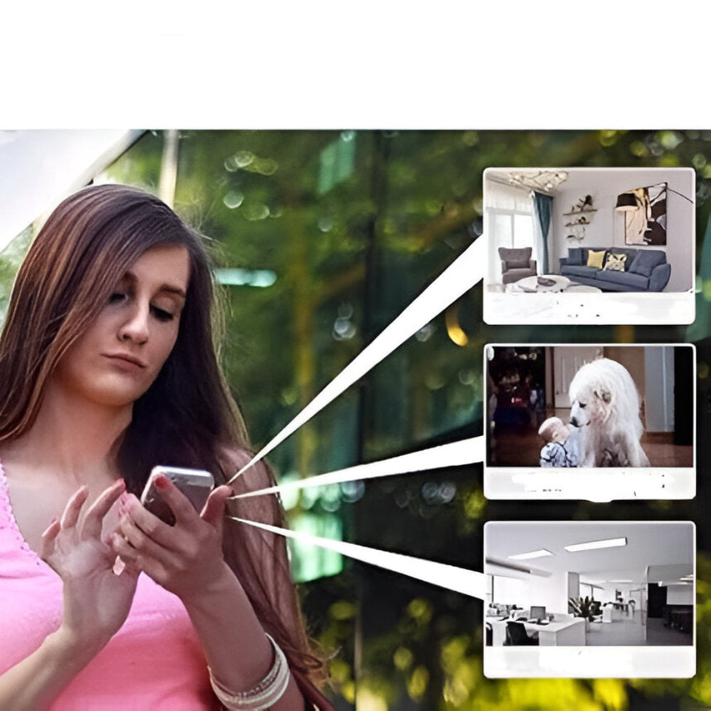 Compact Wireless WiFi Surveillance Camera – Enhanced Security For Your Home 2