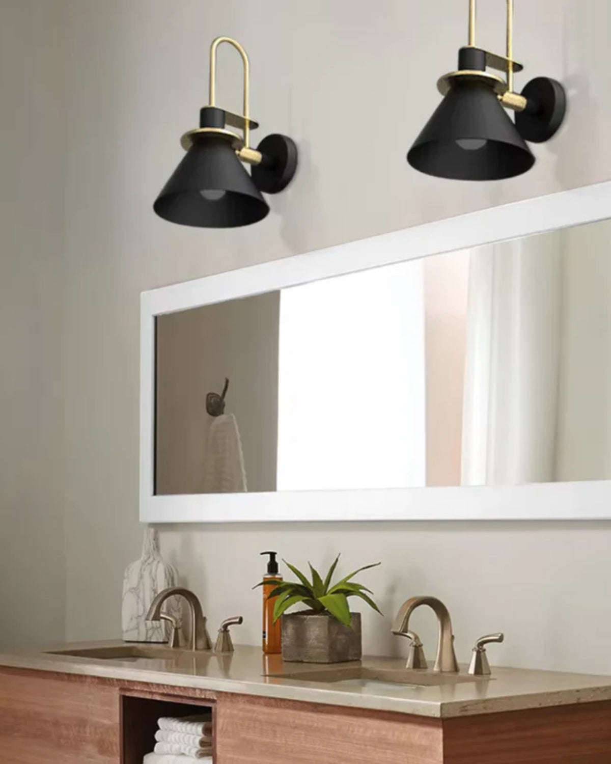 Cone Shade Wall Lamp – Sleek Design with Focused Illumination 5