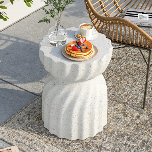 Contemporary Side Table – Versatile Style for Indoor and Outdoor Use 0