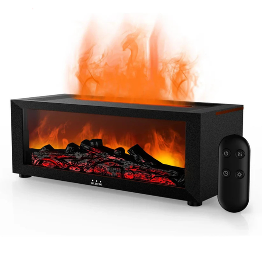 CozyFlame Aromatherapy Lamp – Warm Inviting Glow for Relaxation