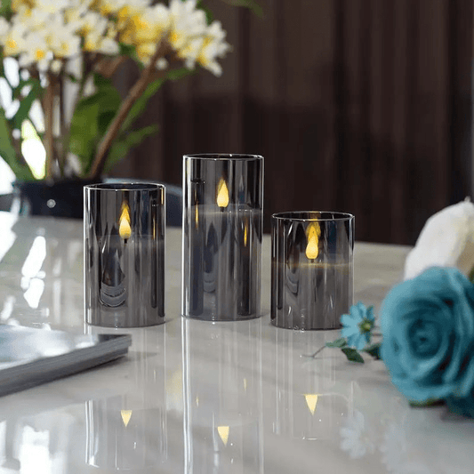 Cozio LED Candle Set – Elegant Ambiance Without Flames 1