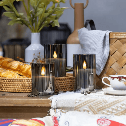 Cozio LED Candle Set – Elegant Ambiance Without Flames 2