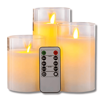 Cozio LED Candle Set – Elegant Ambiance Without Flames 6