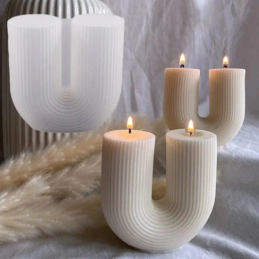 Creative Column Fragrance Candle – Elegant Design for Cozy Moments 0