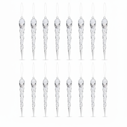 Crystal Icicle Pendant – Stunning Winter Touch for Holiday Magic 2