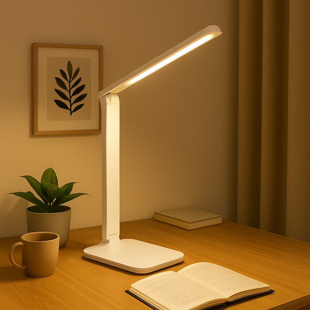 Dimmable Folding Table Lamp – Portable Design with Adjustable Brightness 2