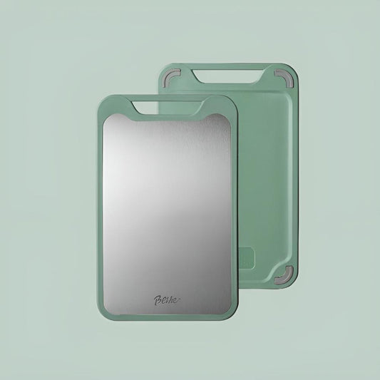 Double-Sided Stainless Steel Cutting Board – Effortless Meal Prep With Innovative Design 0