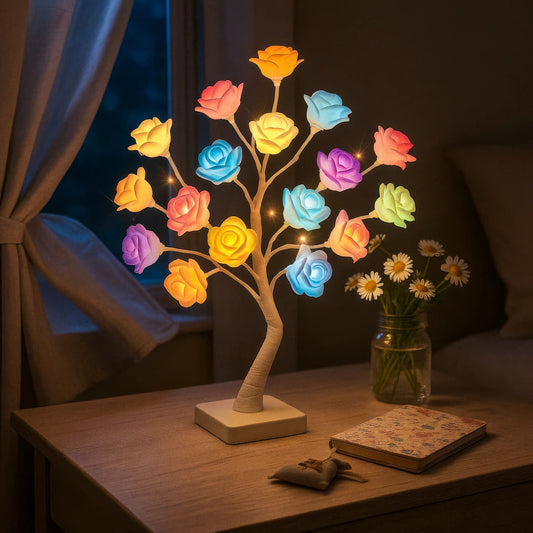 DreamPetal Tree – Stunning Floral Lamp for Dreamy Ambiance 0