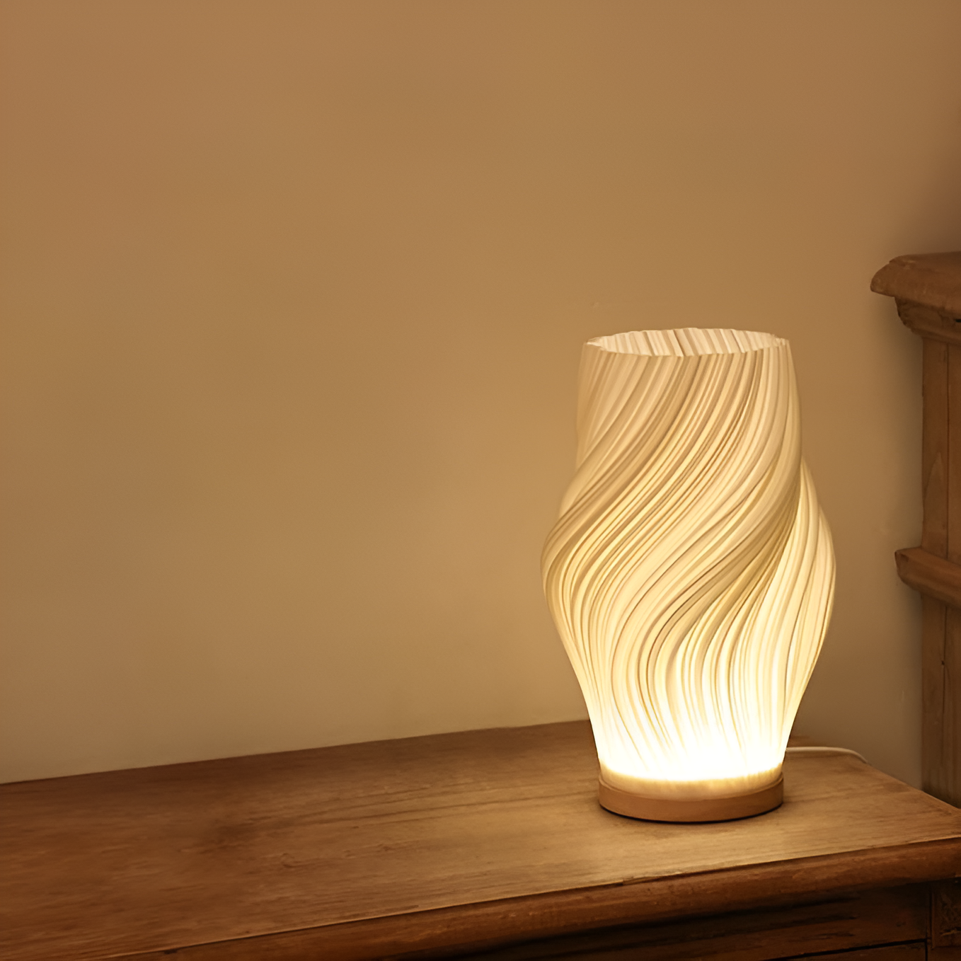 DreamWave 3D Wave Lamp – Captivating Light Effects For Modern Spaces 5
