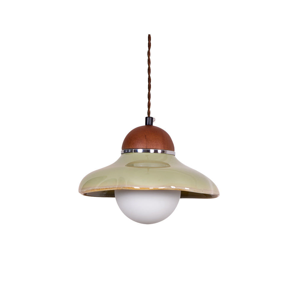 Edmund Pendant Light – Elegant Glass and Ceramic Design 1