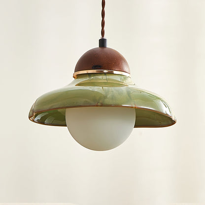 Edmund Pendant Light – Elegant Glass and Ceramic Design 5