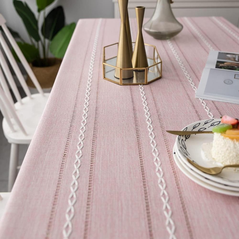Elegant Cotton Linen Tablecloth – Elevate Your Dining Experience 3