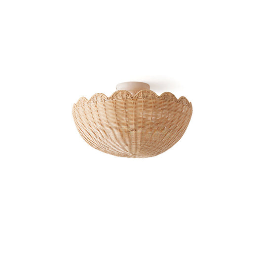 Elior Ceiling Light Fixture – Handcrafted Raffia Design for Cozy Ambiance 0