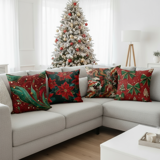 Festive Christmas Cushion Covers 40x40 – Brighten Your Space with Cheerful Vibes 1