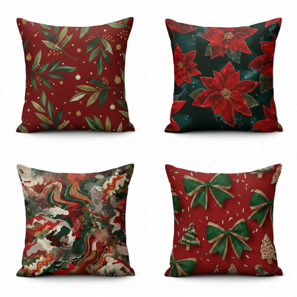 Festive Christmas Cushion Covers 40x40 – Brighten Your Space with Cheerful Vibes 2