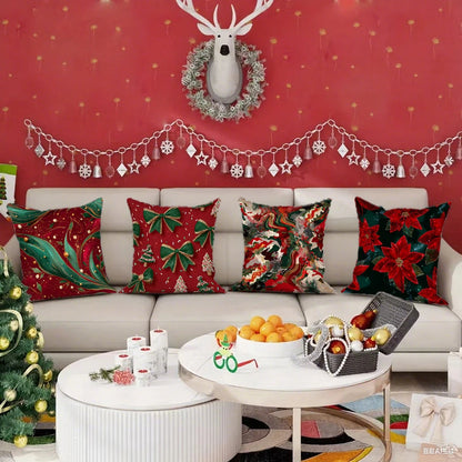 Festive Christmas Cushion Covers 40x40 – Brighten Your Space with Cheerful Vibes 7