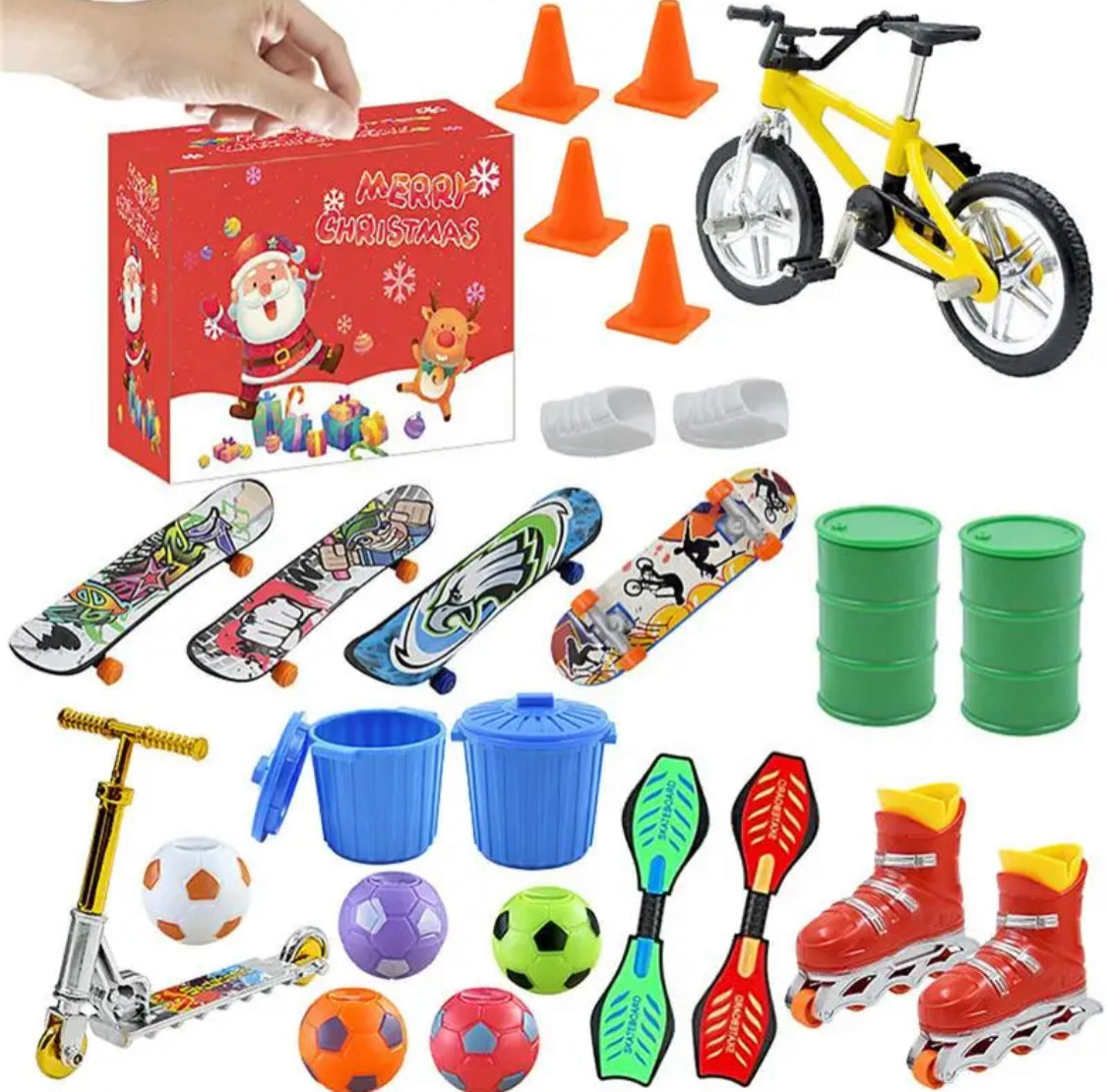 Finger Fun Kids Advent Calendar – Daily Surprises for Festive Joy 0