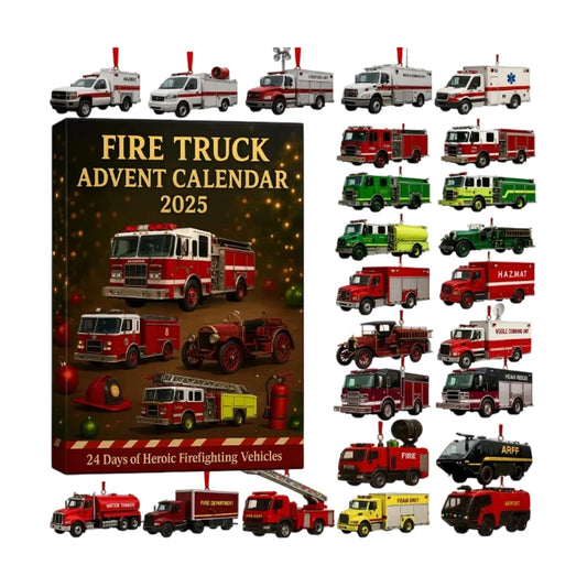 Fire Brigade Advent Calendar – Exciting Toy Surprises for Kids 0