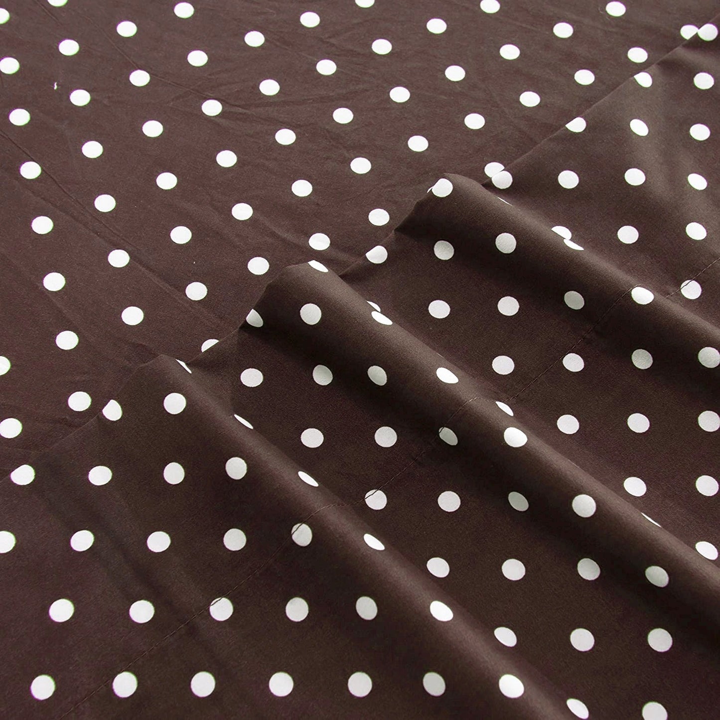 **Fitted Sheet Brown Dots** – Premium Comfort for Restful Sleep 2