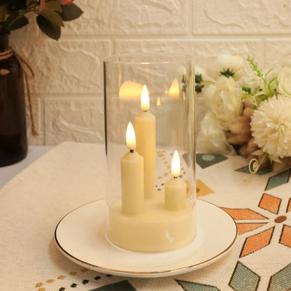 Flameless LED Candles with 3 Wicks – Elegant Glow for Cozy Evenings 10