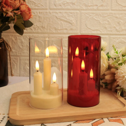 Flameless LED Candles with 3 Wicks – Elegant Glow for Cozy Evenings 7