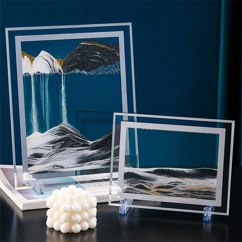 Flat Hourglass Decorative Accent – Timeless Elegance for Every Space 4