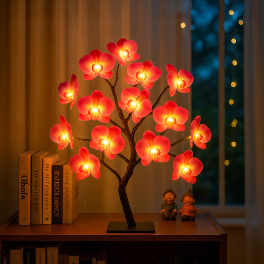 Flower Flame Lamp – Cozy LED Design for Inviting Atmosphere 1