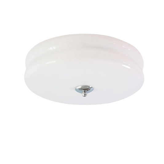 Flush Mount Ceiling Light Disc Shape – Elegant Design for Soft Illumination 0