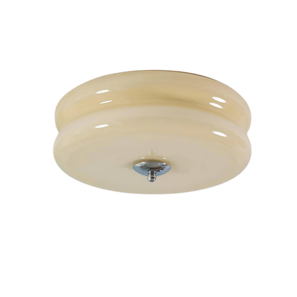 Flush Mount Ceiling Light Disc Shape – Elegant Design for Soft Illumination 1