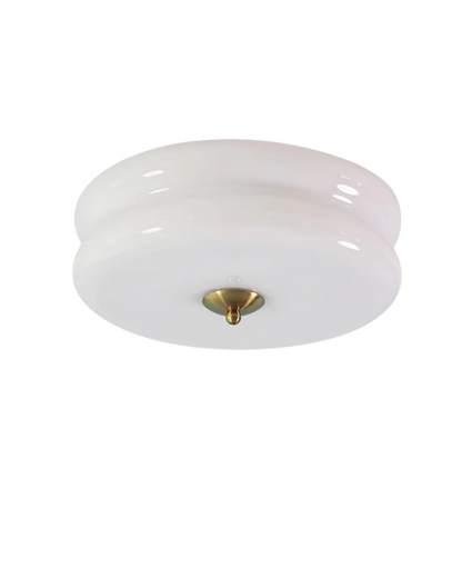 Flush Mount Ceiling Light Disc Shape – Elegant Design for Soft Illumination 3
