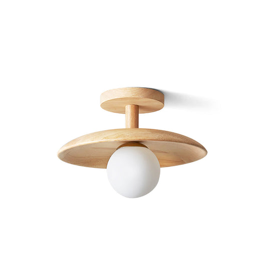 Flush Mount Ceiling Light Fixture – Elegant Glow for Cozy Spaces 1