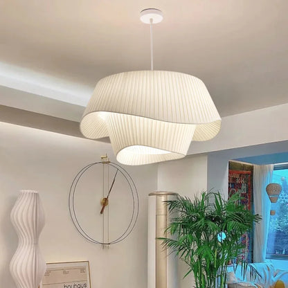 French Cream Style Pendant Lamp – Modern Aesthetic with Warm Ambiance 1