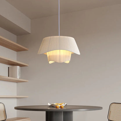French Cream Style Pendant Lamp – Modern Aesthetic with Warm Ambiance 2