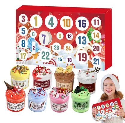 Funny Christmas Slime Advent Calendar – Delightful Surprises for Creative Fun 2