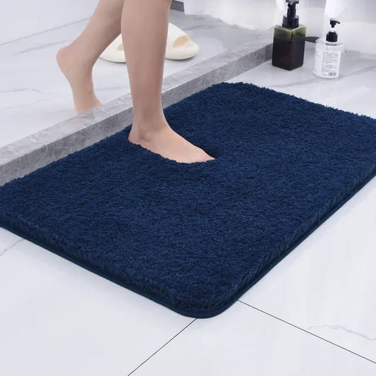 Fur Plush Bath Mat – Luxurious Comfort for Your Feet 0