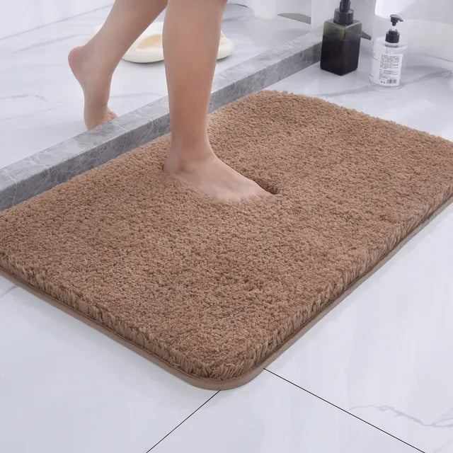 Fur Plush Bath Mat – Luxurious Comfort for Your Feet 5
