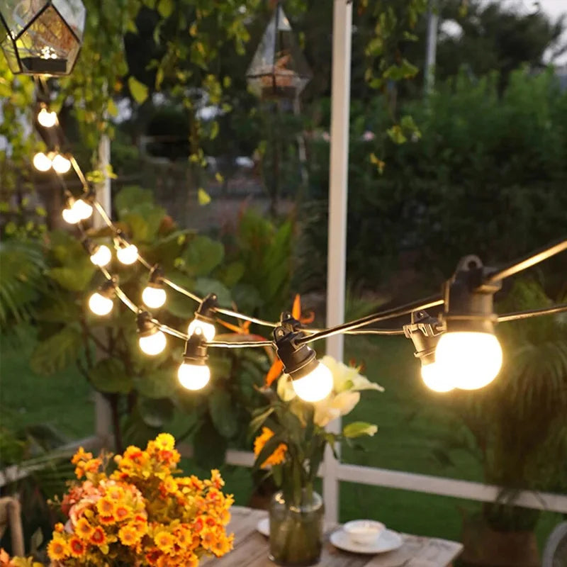 G50 LED Light Chain Outdoor – Weatherproof Glow for Festive Gatherings 2