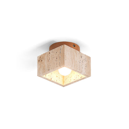 Gaila Flush Mount Ceiling Light – Natural Elegance with Inviting Glow 1