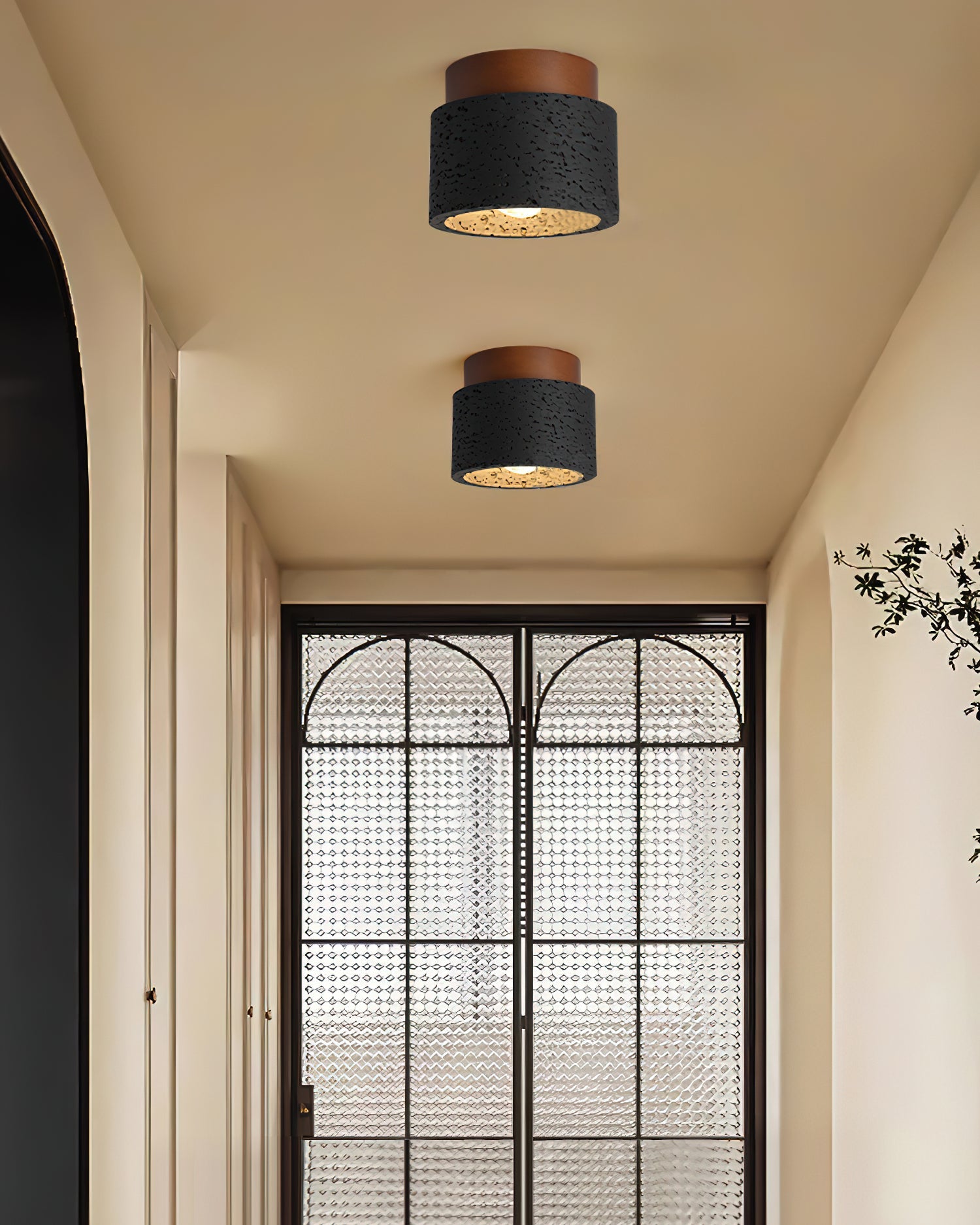 Gaila Flush Mount Ceiling Light – Natural Elegance with Inviting Glow 10